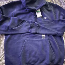  Brand New Men’s Navy Blue Nike Hoodie 