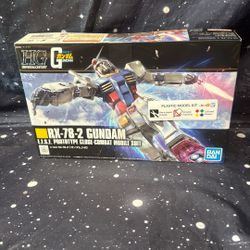 ) RX-78-2 Gundam HG High Grade Prototype Mobile Suit 1/144 Model Kit Action Figure