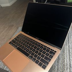 Macbook air 2018 13 inch rose gold