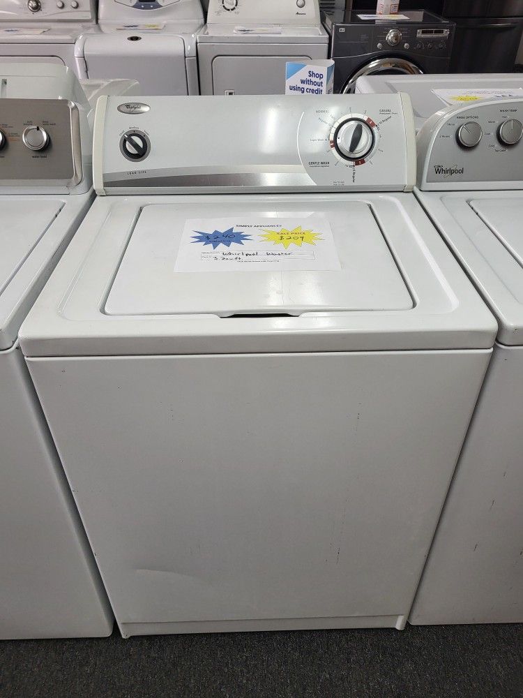 🎉New Year Sale! Whirlpool Washer-Warranty Included