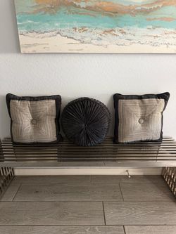 Set of 3 Decorative Throw Pillows