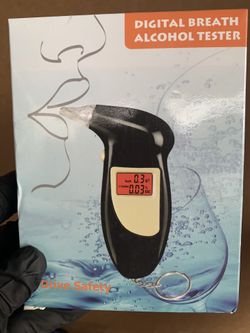 Digital Alcohol breath tester
