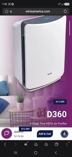 Winix air purifier