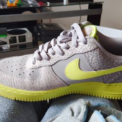 Nike Air Force 1 Lime Green Size 9