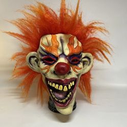 scary halloween clown mask