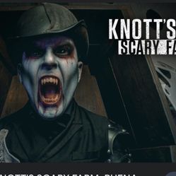 KNOTTS SCARY FARM TIX weekend/today  **HALF OFF*** 