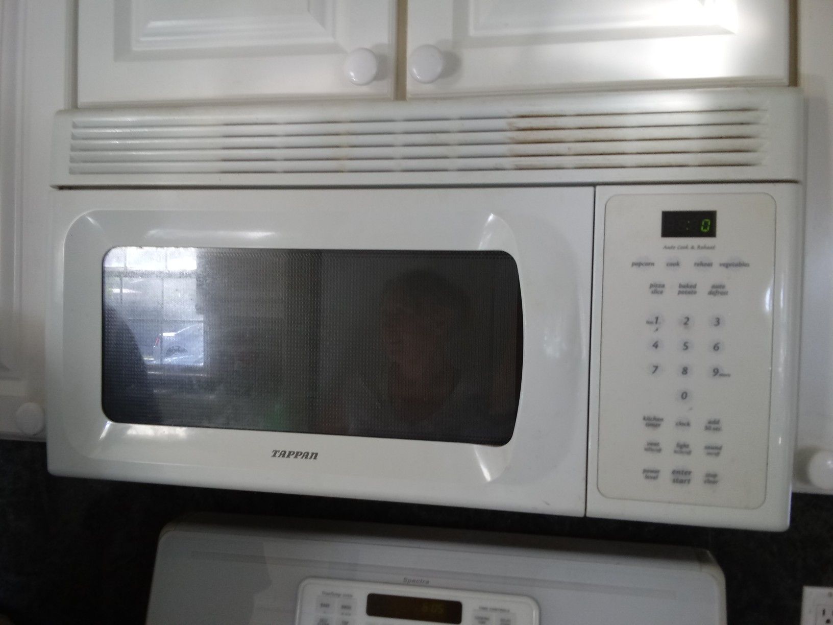 White microwave