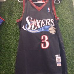 Allen Iverson Jersey Sixers Philly All Sizes Availble 
