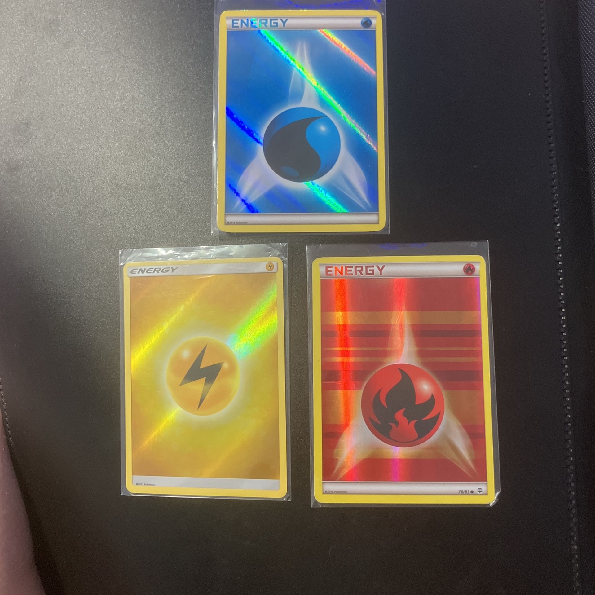 Pokemon TCG - HOLO Energy Card Set Of 3