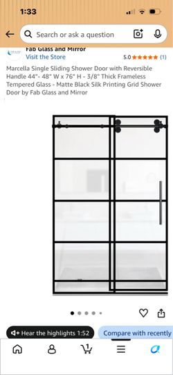 Brand New Shower Door
