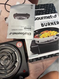 Electric single burner