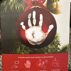 Baby’s Keepsake Handprint Ornament - NEW