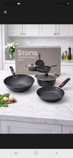Rice stone Wok Pot and Pan