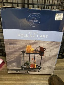 Rolling Cart Table