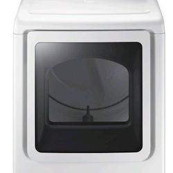 White Samsung Electric Front Load Dryer