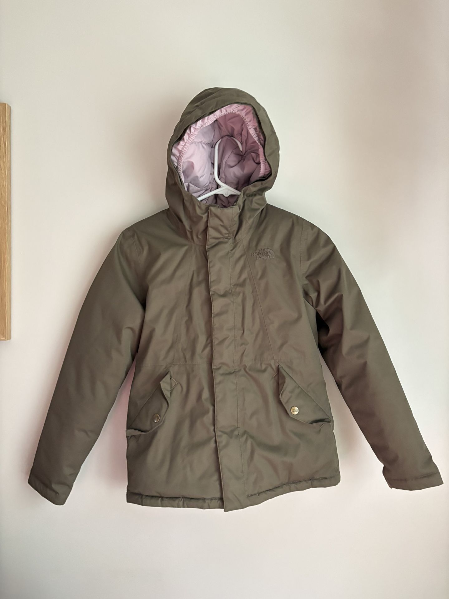 The North Face Girls Medium 10/12 Winter Puffer Jacket Warm Coat 