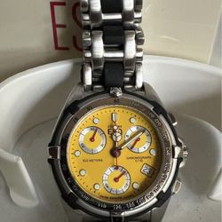 ESQ Unisex 36mm Silver Tone Stainless..