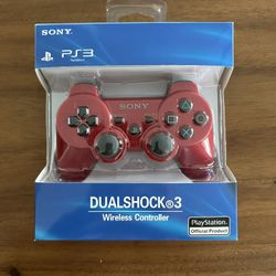 OEM PS3 Red Controller
