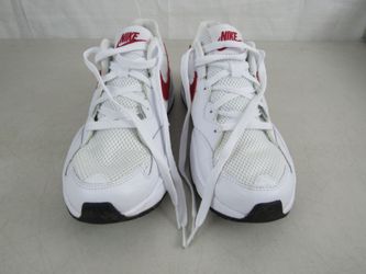 Nike AIR MAX FUSION Athletic Sneakers Sz 7 White/Red/Pacific Blue CJ3824-100