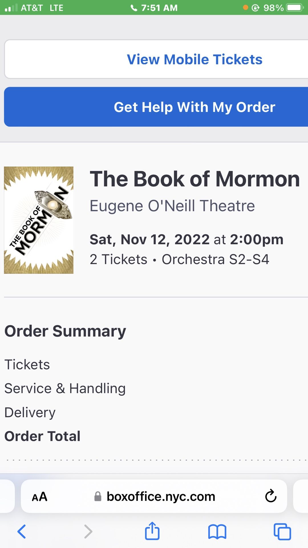 Tickets To Books Or Mormons New York
