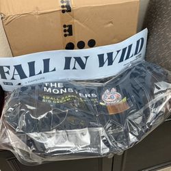 LaBubu Denim Messenger Bag 