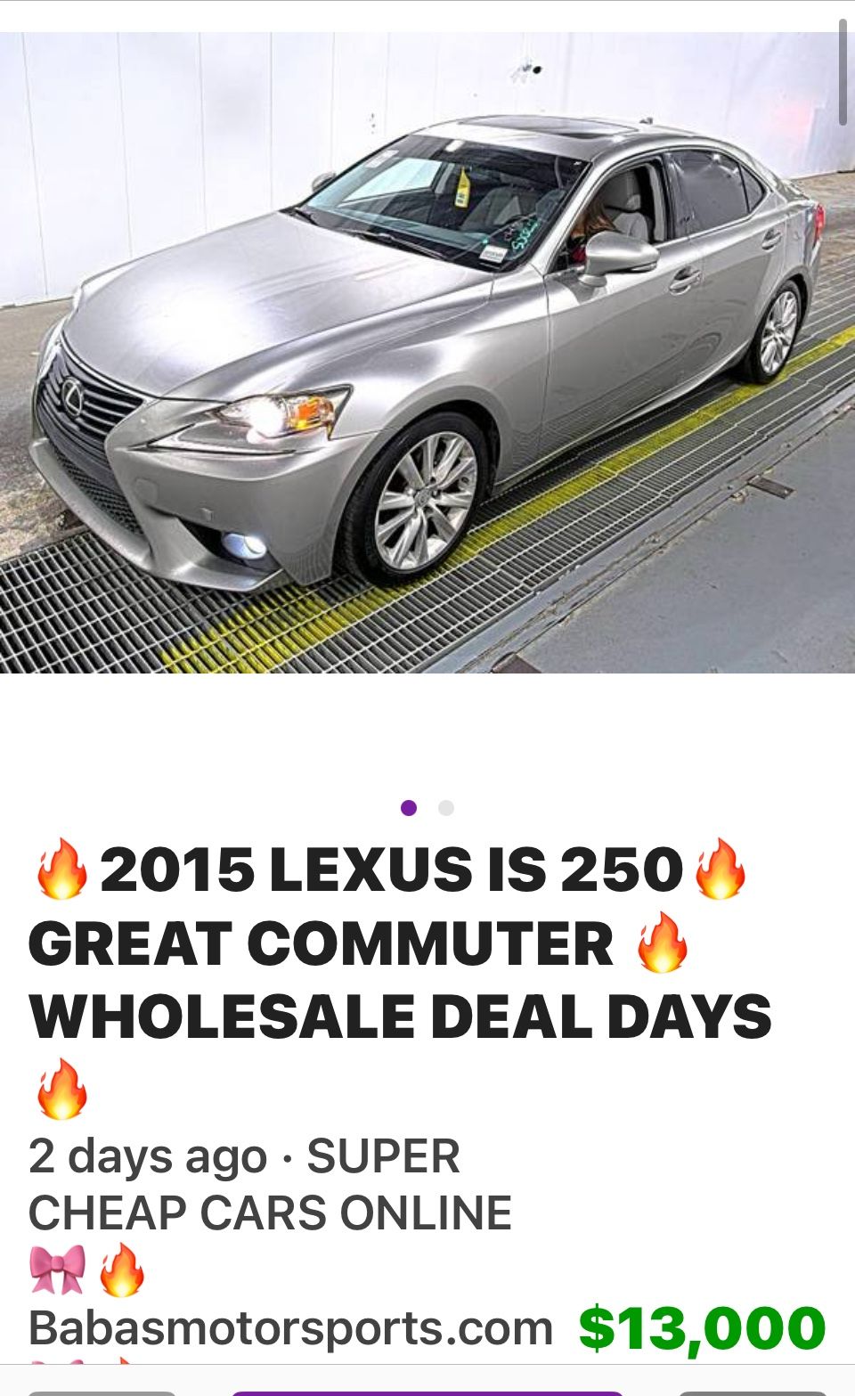 2015 Lexus IS
