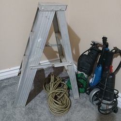 Escalera Y Erramienta Y Estension 