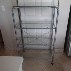 4 Shelve Tepered Glass