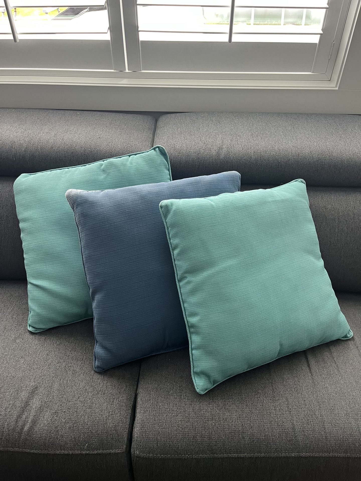 3 Patio Pillows
