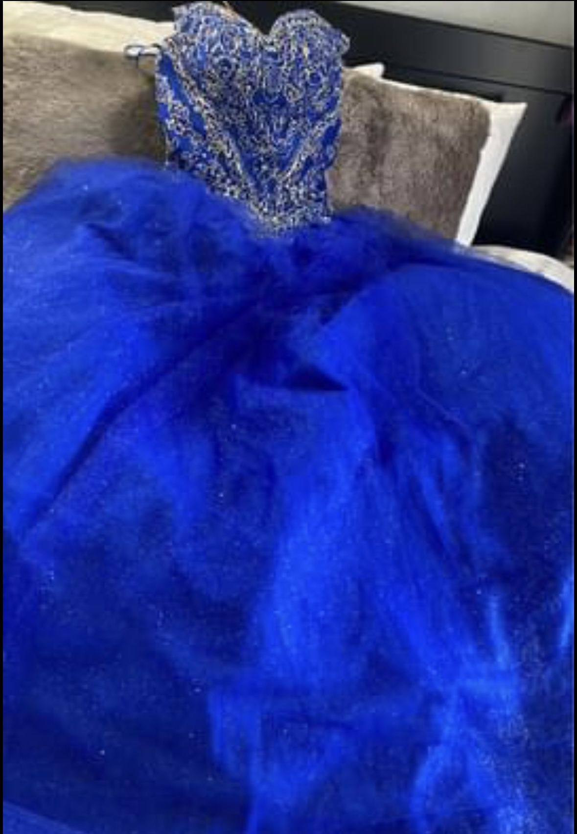 Royal Blue Quinceńera Dress 