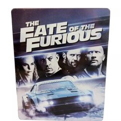 The Fate of the Furious L.E. Blu-ray & DVD Steelbook 2017 No Scratches On 2 Disc