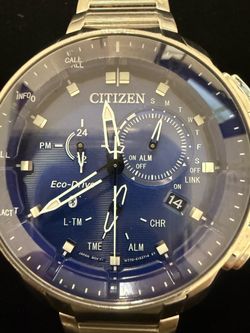 Citizen Eco-Drive Bluetooth Watch Blue Dial