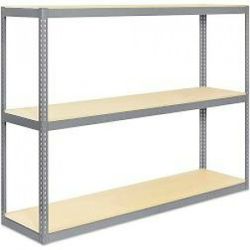 Boltless Shelving and Industrial Racking 8 ft W x 2 ft D Box Storage