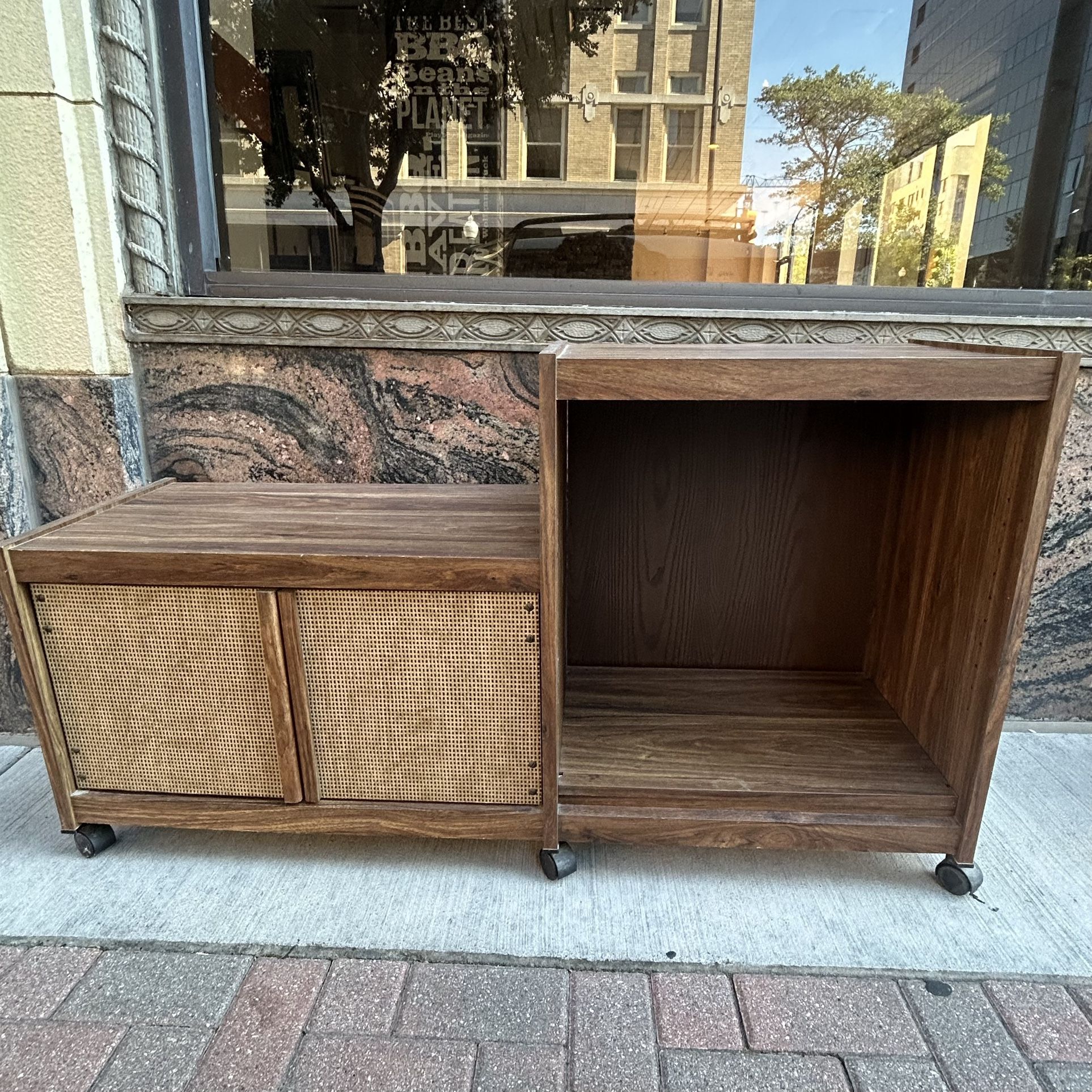 Vintage 1960s Mid Century Modern Gusdorf Media Console