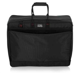 Gator Cases G-MIXERBAG-2519 Updated Nylon DJ Mixer and DJ Equipment Bag - 25″ X 19″ X 8″