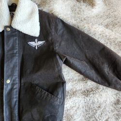 Arizona Jean Leather Bomber Jacket