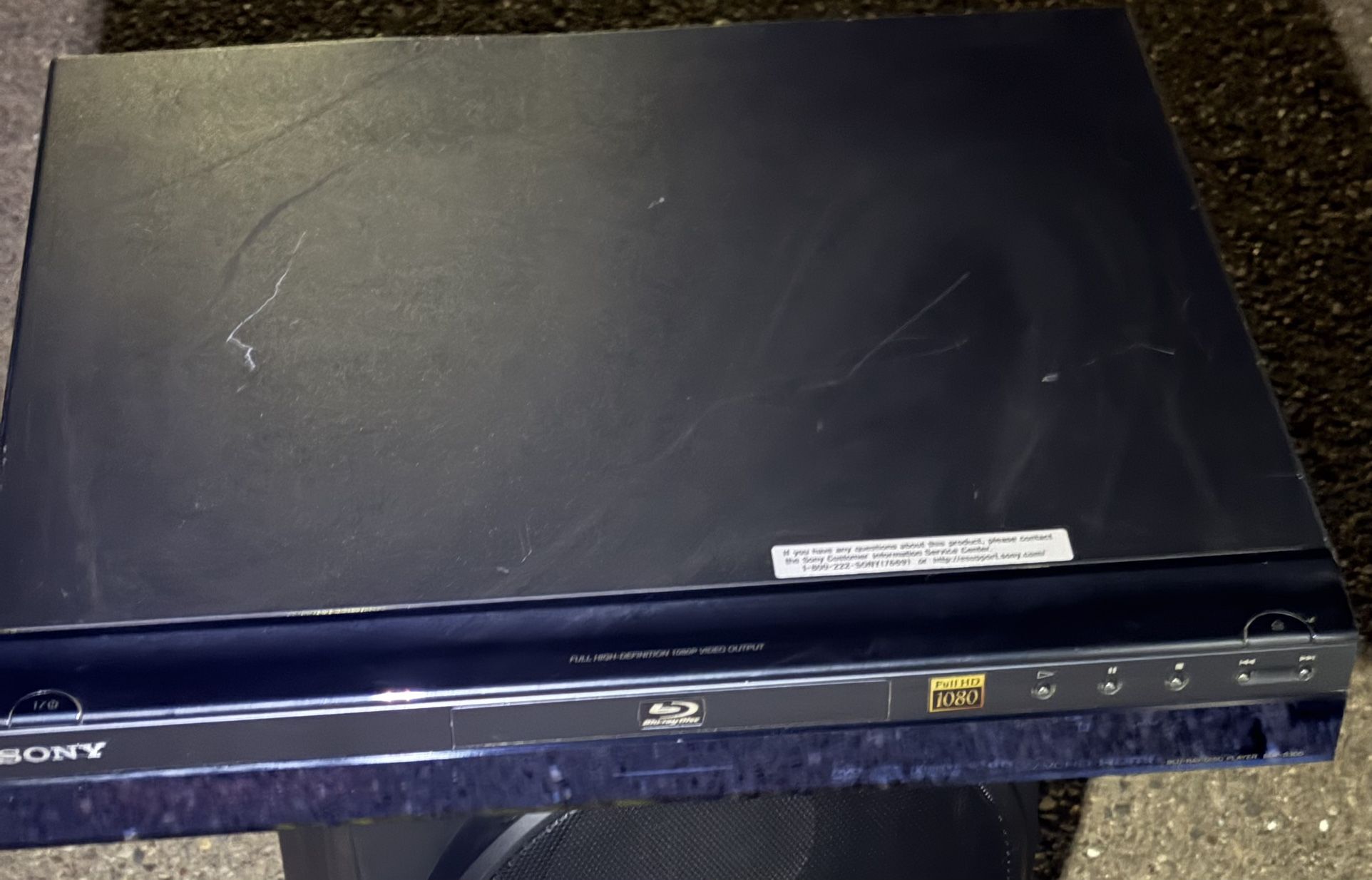 Sony Blue Ray Player