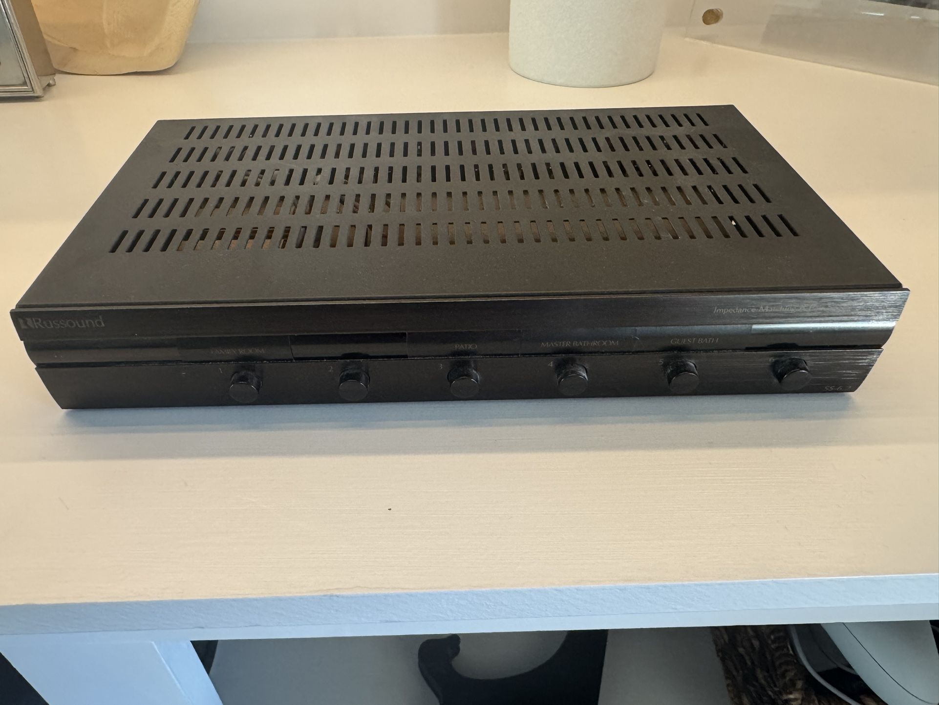 Russound 6 Pair Speaker Selector Switch