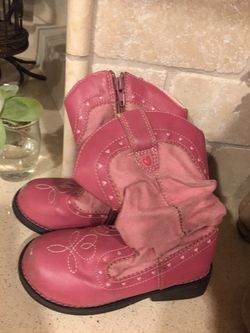 Toddler size 8 boots