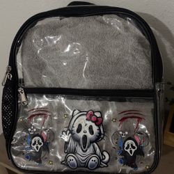 hello kitty scream backpack 