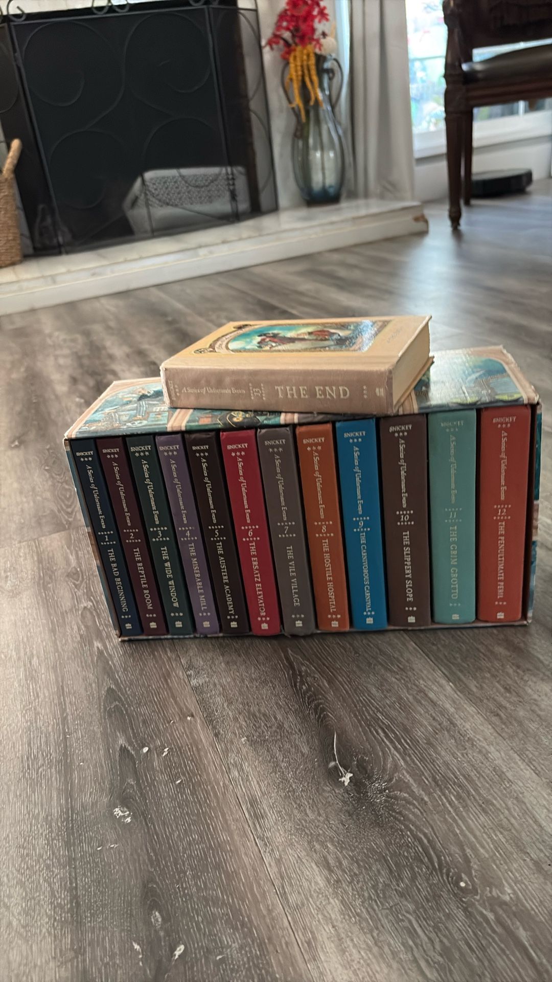 Series Of Unfortunate Events. All Books And Covering 