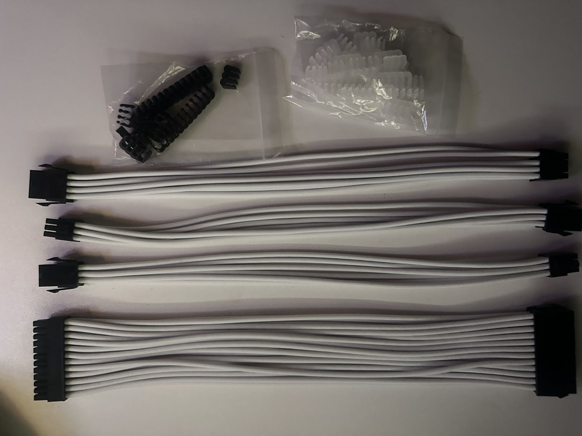 AsiaHourse Power Supply Sleeved Cables