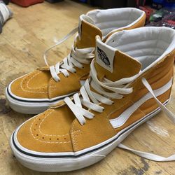 Vans Sk8-hi Orange Almost Like New! 