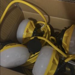 100’ Construction Lights