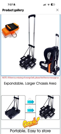 Car seat dolly for airport