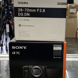 Sony A7C Digital Camera + 28-70mm Lens