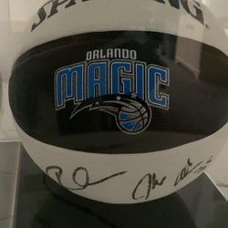Signed 2008 Orlando Magic Basketball 