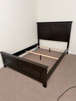 Queen bed frame