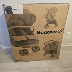 NEW IN BOX Joovy Scooter X2 Double Stroller For Twins Or Multiple Children