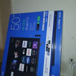 2 New 50" Tvs For Sell